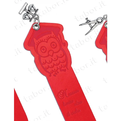 Segnalibro laurea in Giurisprudenza ciondolo bilancia