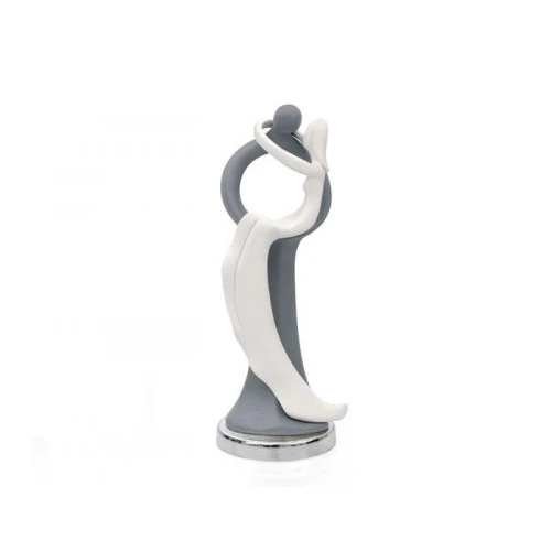 Statua coppia Innamorati bacio - Bongelli