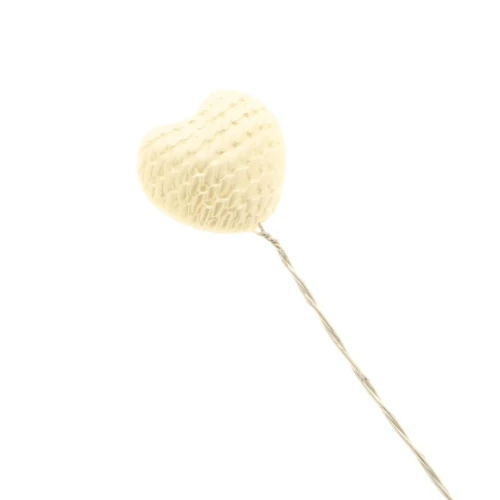 Cuoricino madreperla per addobbo/confezionamento