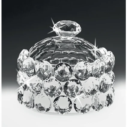 BOMBONIERA SCATOLA IN CRISTALLO RANOLDI