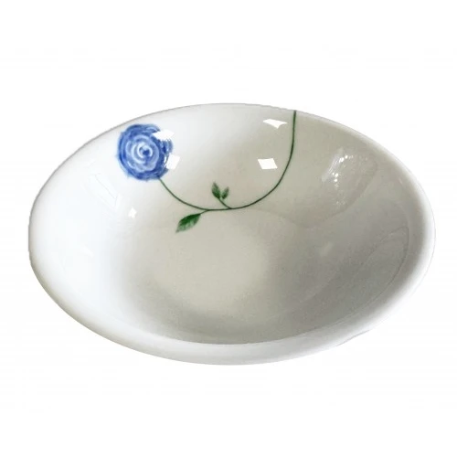 SET 6 COPPETTE GELATO/MACEDONIA IN PORCELLANA DECORATA