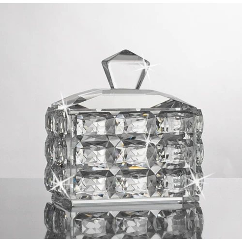 PORTAGIOIE IN CRISTALLO CM.10X7X10 - RANOLDI