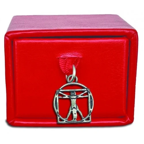 Scatolina porta confetti con uomo vitruviano per laurea in ARCHITETTURA