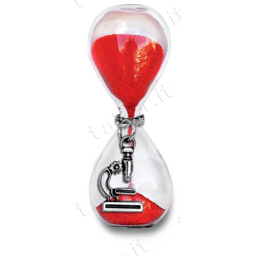 Clessidra laurea in Biologia ciondolo microscopio 