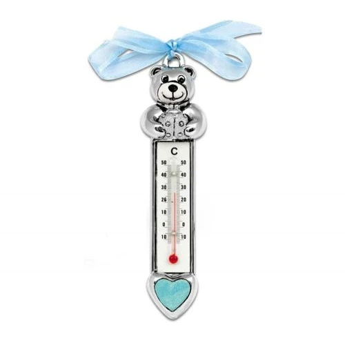 Bomboniera termometro orsetto con coccinella battesimo - Memory 2016