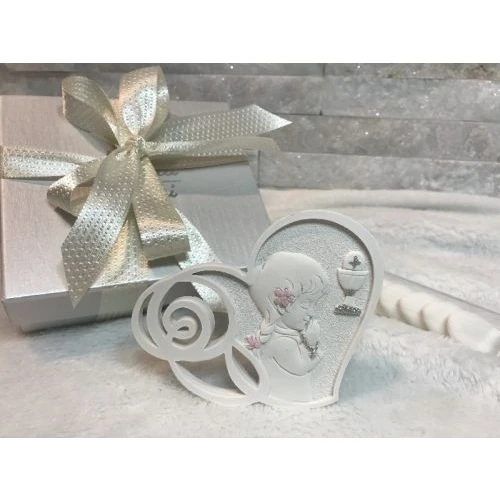 Icona bimba comunione cuore