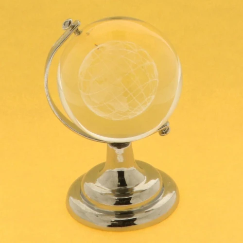 Mappamondo in vetro