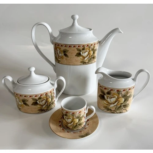 SERVIZIO CAFFE' PORCELLANA - ROSENTHAL RENAISSANCE ALLEGRA