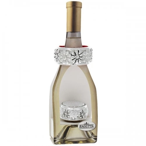 CONFEZIONE TAPPO + SALVAGOCCIA DECORO MARGHERITE