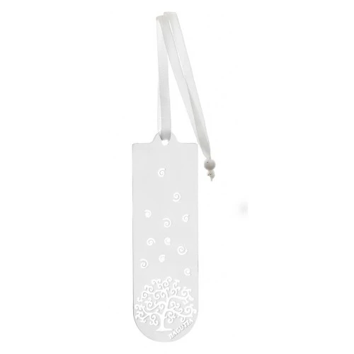 SEGNALIBRO ALBERO DELLA VITA STILIZZATO RETTANGOLARE CM. 3,5x11