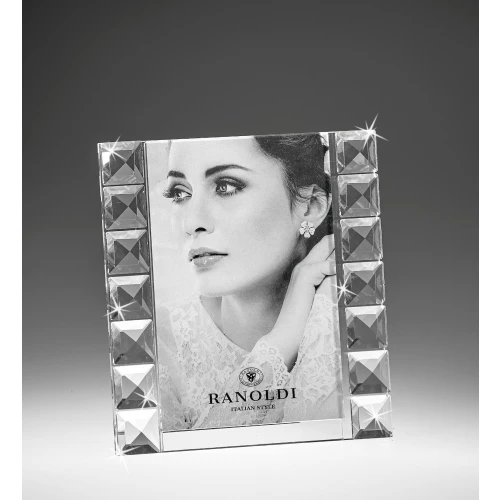 BOMBONIERA PORTAFOTO CRISTALLO CM.10X15 - RANOLDI