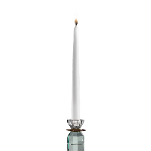 CANDELABRO 1 FIAMME IN CRISTALLO - RANOLDI 