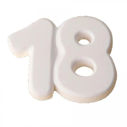 Gessetto a forma di 18 ANNI