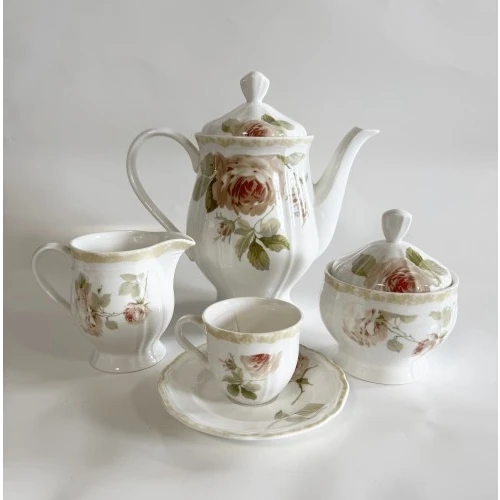 SERVIZIO CAFFE' PORCELLANA - MIKASA FINE CHINA