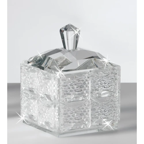 PORTAGIOIE IN CRISTALLO CM.10X10X11 RANOLDI