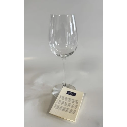 SET 2 BICCHIERI VINO IN CRISTALLO PREGIATO - MIKASA