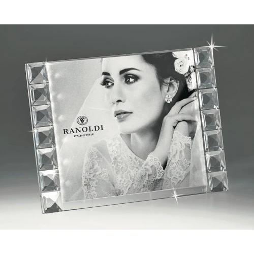 BOMBONIERA in cristallo PORTAFOTO RANOLDI