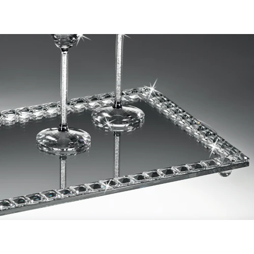 VASSOIO RETTANGOLARE SPECCHIO CM.50X30