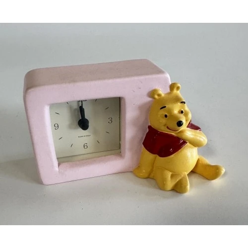 Winnie the Pooh DISNEY SVEGLIA CERAMICA EGAN ROSA CM.7x13