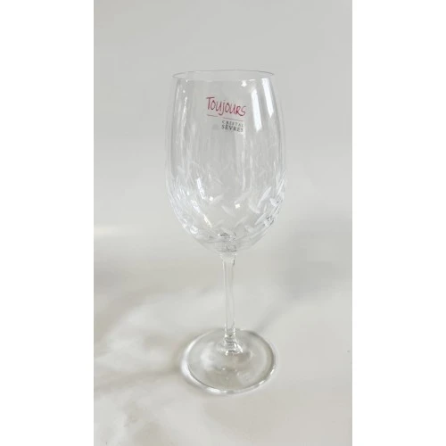 SET 4 CALICI VINO IN CRISTALLO MOLATO TOUJOURS CRISTAL SEVRES