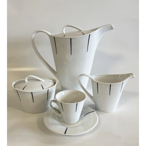 SERVIZIO CAFFE' IN PORCELLANA BAVARIA - WEISSESTAL