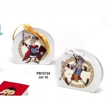 Scatolina portaconfetti Personaggio Antica Roma 