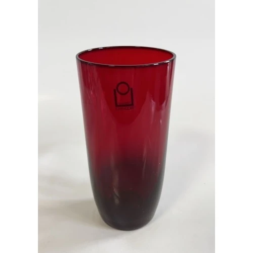 SET 6 BICCHIERI BIBITA COLORE ROSSO - ICHENDORF