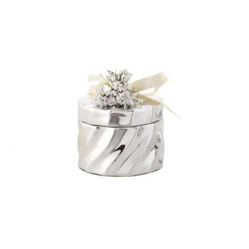 SCATOLINA CILINDRO 2' MISURA DECORO TORCIGLIONE