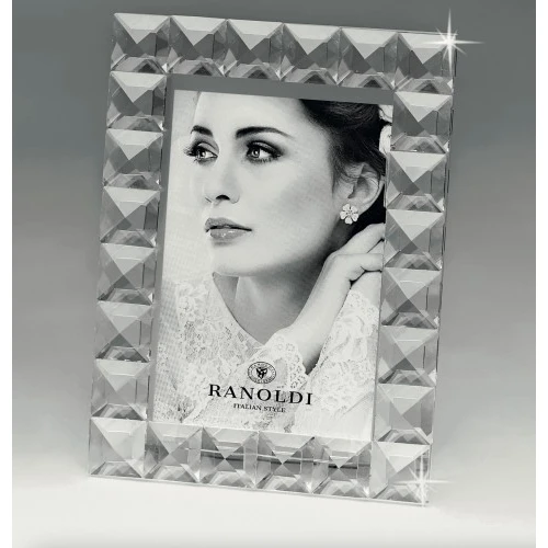 BOMBONIERA portafoto in cristallo - RANOLDI