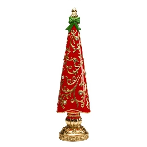 ALBERO CON CRISTALLI ROSSO