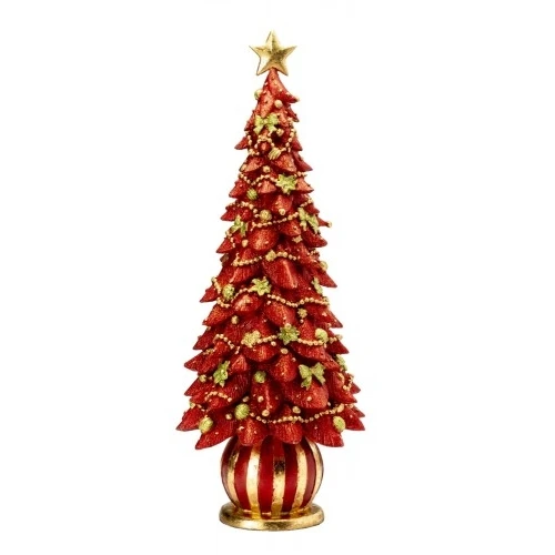 ALBERO DI NATALE ROSSO