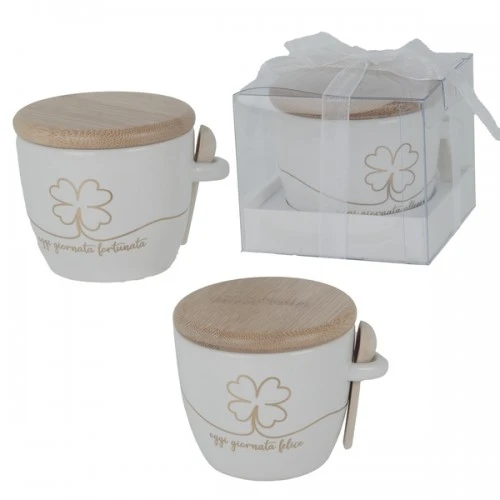 BOMBONIERA - ALLEGRIA CUP WHITE CM9 H7 CON BOX