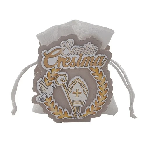 ALLORO BAG PORTA CONFETTI CRESIMA CM.8