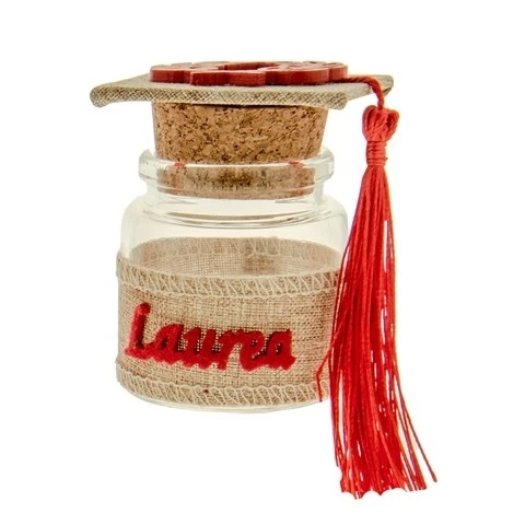 BARATTOLO CON TOCCO LAUREA 7 CM