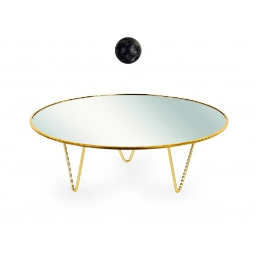 ALZATINA ORO CON SPECCHIO