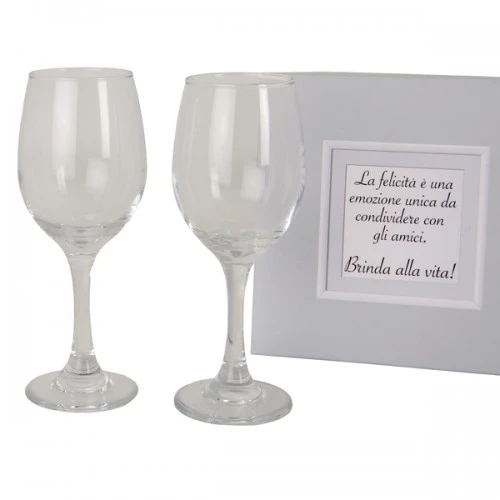 SET 2 CALICI CON BOX 