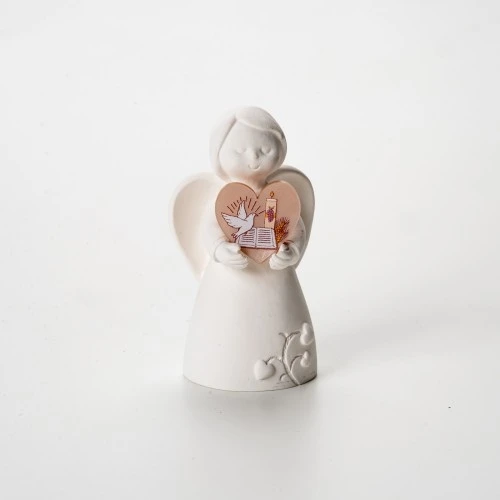 ANGELO PICCOLO CUORE CRESIMA LEGNO