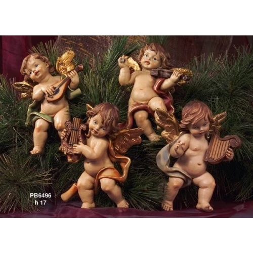 ANGELO MUSICISTA H. CM. 17 RESINA 