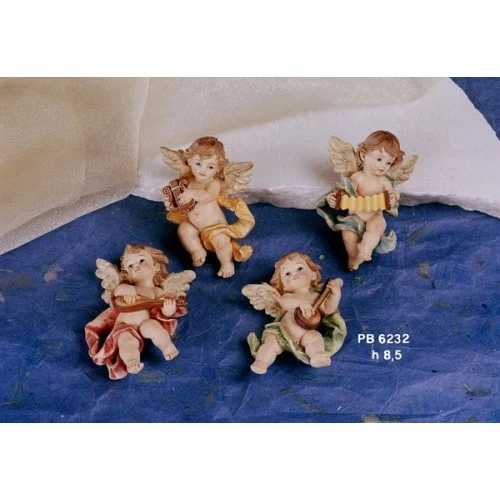 ANGELO CON STRUMENTI RESINA