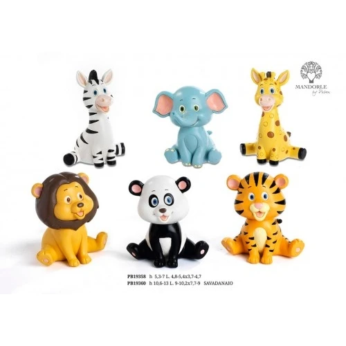ANIMALETTO JUNGLA 7 CM. RESINA