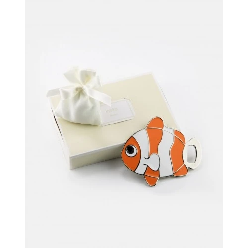 Apribottiglie Calamita Smaltato - Pesciolino