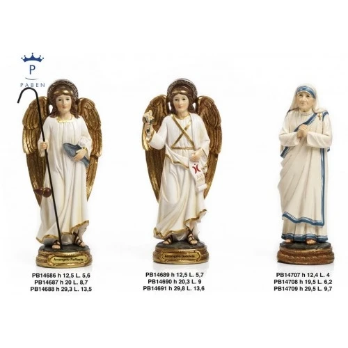 ARCANGELO GABRIELE 12.5 CM. RESINA