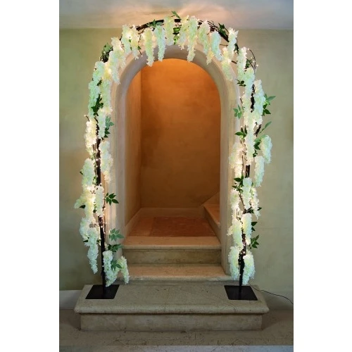 ARCO GLICINE BIANCO 216 LED