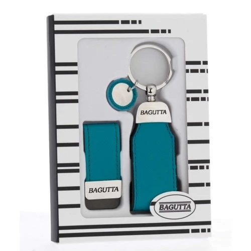 ASTUCCIO CON PORTACHIAVI E FERMASOLDI VERDE