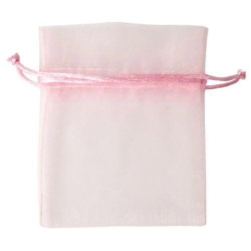 SACCHETTINO ORGANZA CM 8X10 ROSA 