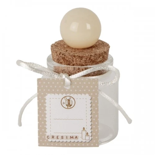 BOMBONIERA - BALL BARATTOLO H.8 CRESIMA PVC BOX