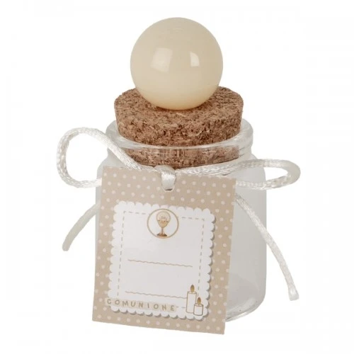 BOMBONIERA - BALL BARATTOLO H8 COMUNIONE PVC BOX