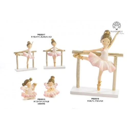 BALLERINA ALLA SBARRA 11 CM. RESINA