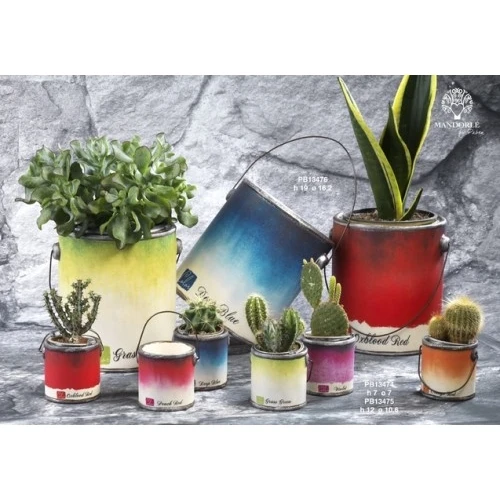 BARATTOLO VERNICE 12 CM. CERAMICA