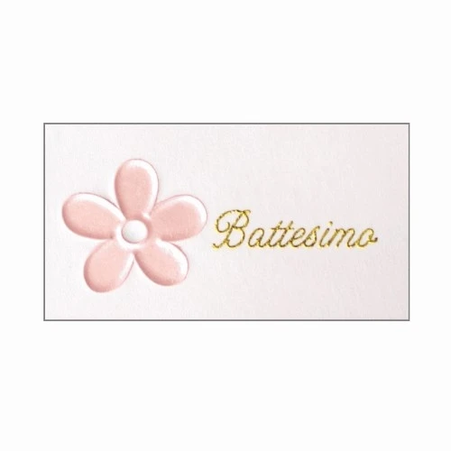 BATTESIMO FIORE ROSA 20/1000